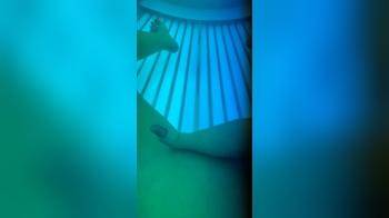 video of Tanning bed pussy play 2