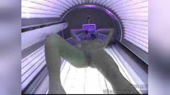 video of tanning bed