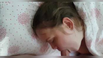 video of morning sucking in bed