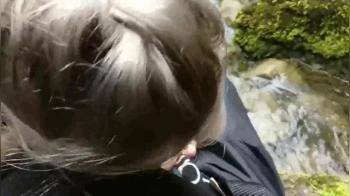video of Outside on a hike sucking and fucking