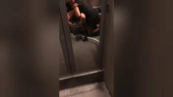 video of Couple caught sucking in the train