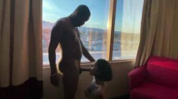 video of She has his dick at a miami hotel window