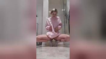 video of Petite Tease in Bathroom