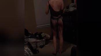 video of Girl friend undressing herself