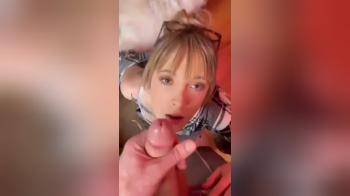 video of She got herself a nice facial