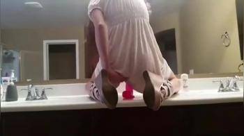 video of Having fun on webcam before she goes to meet guy