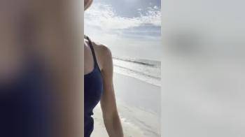 video of Wind blowing, boobs bouncing