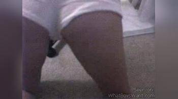 video of Hot chick white shorts