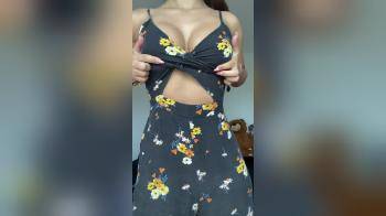 video of Tittie Drop black dress