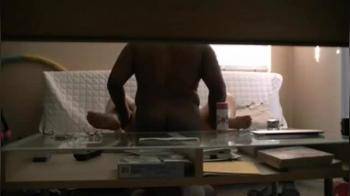 video of Home movie for big guy and Asian wife