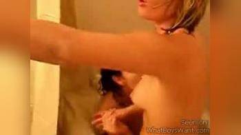 video of lesbian action in bathroom bathtub