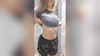 video of Petite Brazilian girl shares her body with us