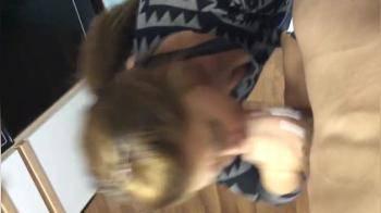 video of hot girlfriend blonde sucking