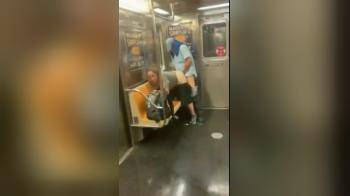video of guy who walks in on sex in the subway