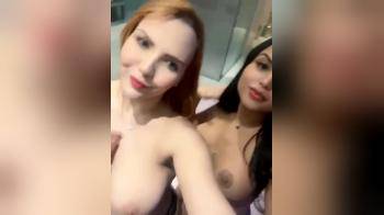 video of 2 hotties kissing in shower