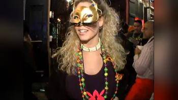 video of showing off her big tits at mardi gras