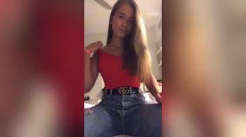video of Accidental flash her boobs