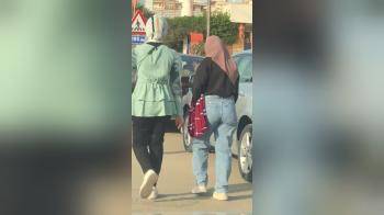 video of Big ass in tight pants - hijab