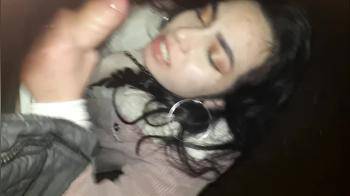 video of This girl blows him outside