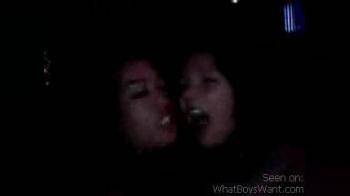video of Girls kissing in disco #4