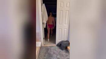 video of Dancing in her pink panties