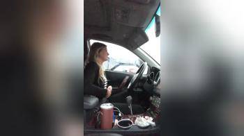 video of Wife flashing while driving