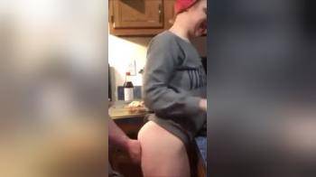 video of quick fuck in kitchen