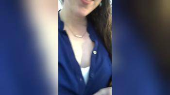 video of pop em out green bra office flash