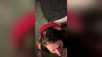 video of Desperate for her facial UK