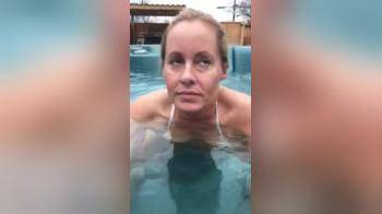 video of Hot tub on vacation