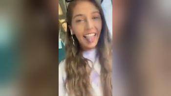 video of My girl plays on the train