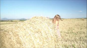 video of Outside fuck with the hot farmer girl in middle of the field