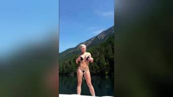 video of Amateur Epic Blonde Sucking And Fucking On The Boat
