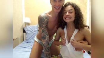 video of Mega hot couple have fun on cam