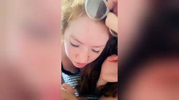 video of Geek redhead milf fuck in lingerie