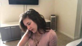 video of Couple roleplaying the gamer guy vs hottie wants to suck