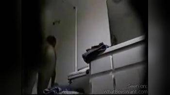 video of bathroom hidden cam