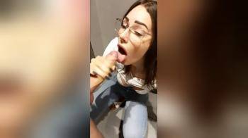 video of Changing room Blowjob fun