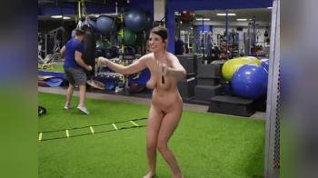video of Sorry if this is a repost this sexy naked jumping