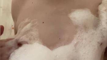video of wet and full of foam