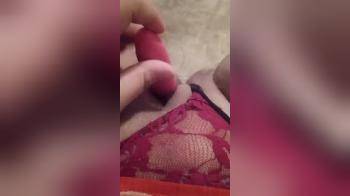 video of Loves her toy on her pussy