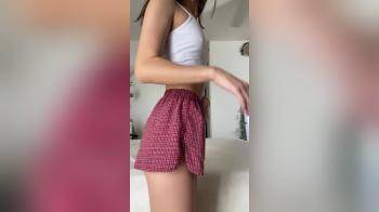 video of Flashing her tiny tits