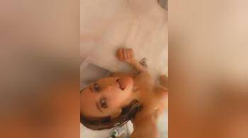 video of Gf takes iPhone in the shower