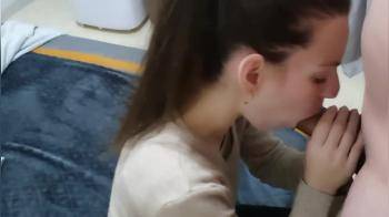 video of french girl with love for oral