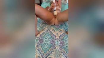 video of Wife with her hitachi