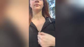 video of taking the tits out for a walk