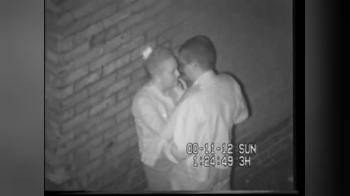video of Caught in the alley on the security camera