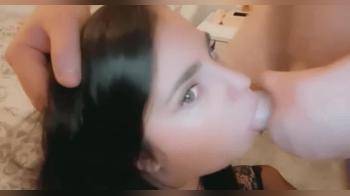 video of She still learning to get fucked deeper in her mouth