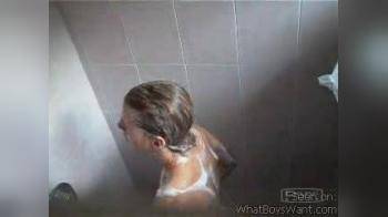 video of teen spy while have a shower