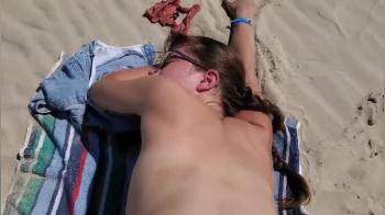 video of interrupted fuck on a public beach